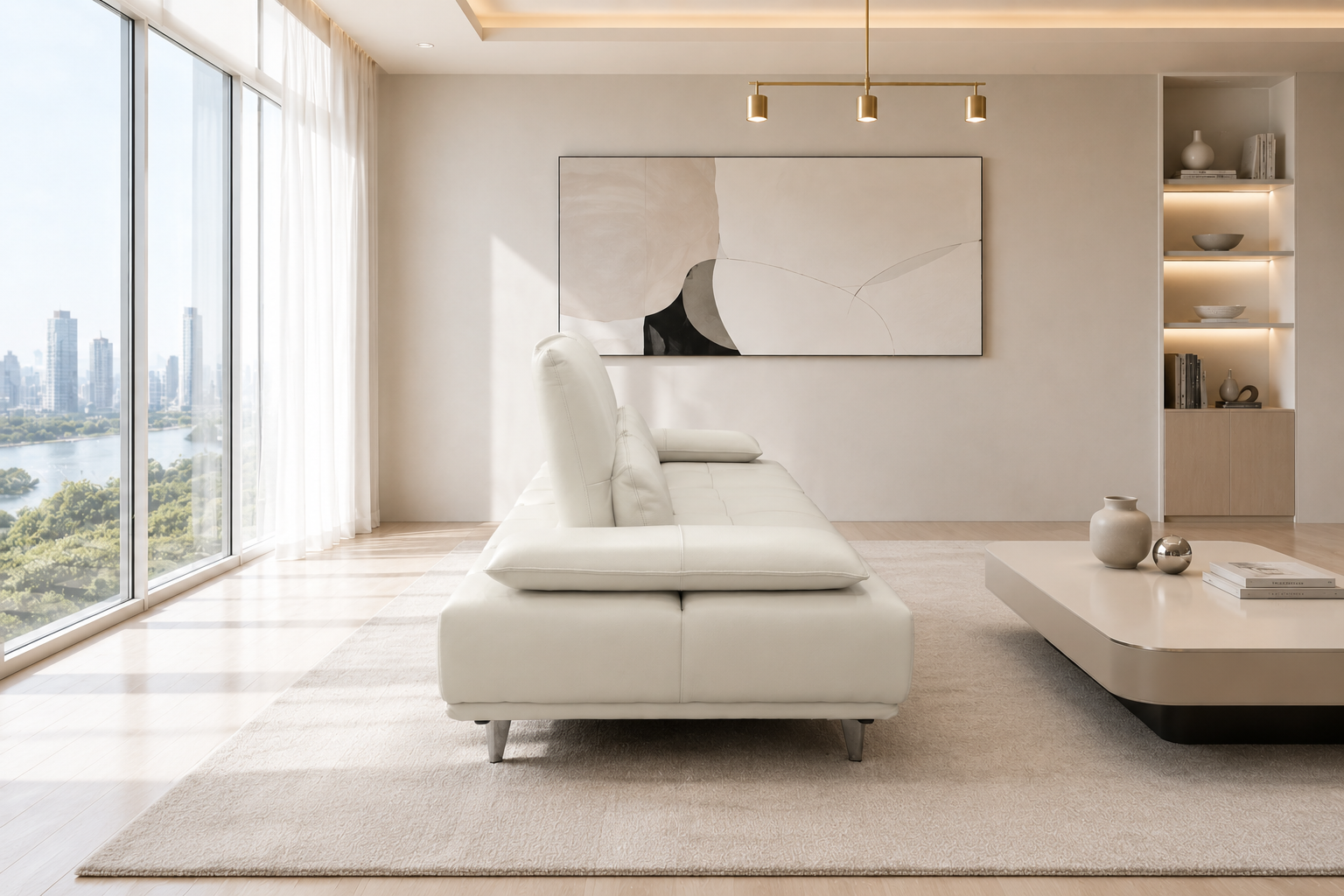 manual pull out eco genuine leather sofa item #503 manual pull out eco genuine leather sofa item #503