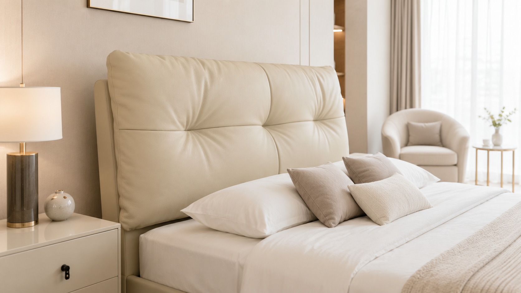 king real leather bed – item #q03 king real leather bed – item #q03