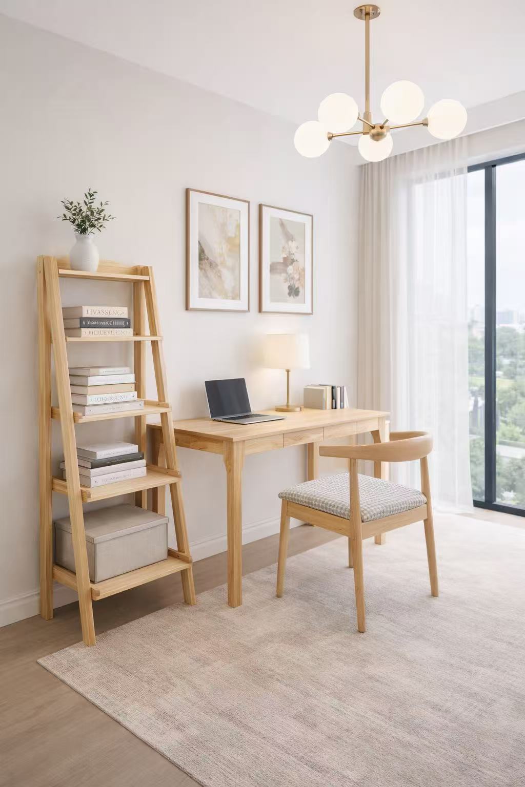 white solid wood desk 140 cm – item #st15 white solid wood desk 140 cm – item #st15