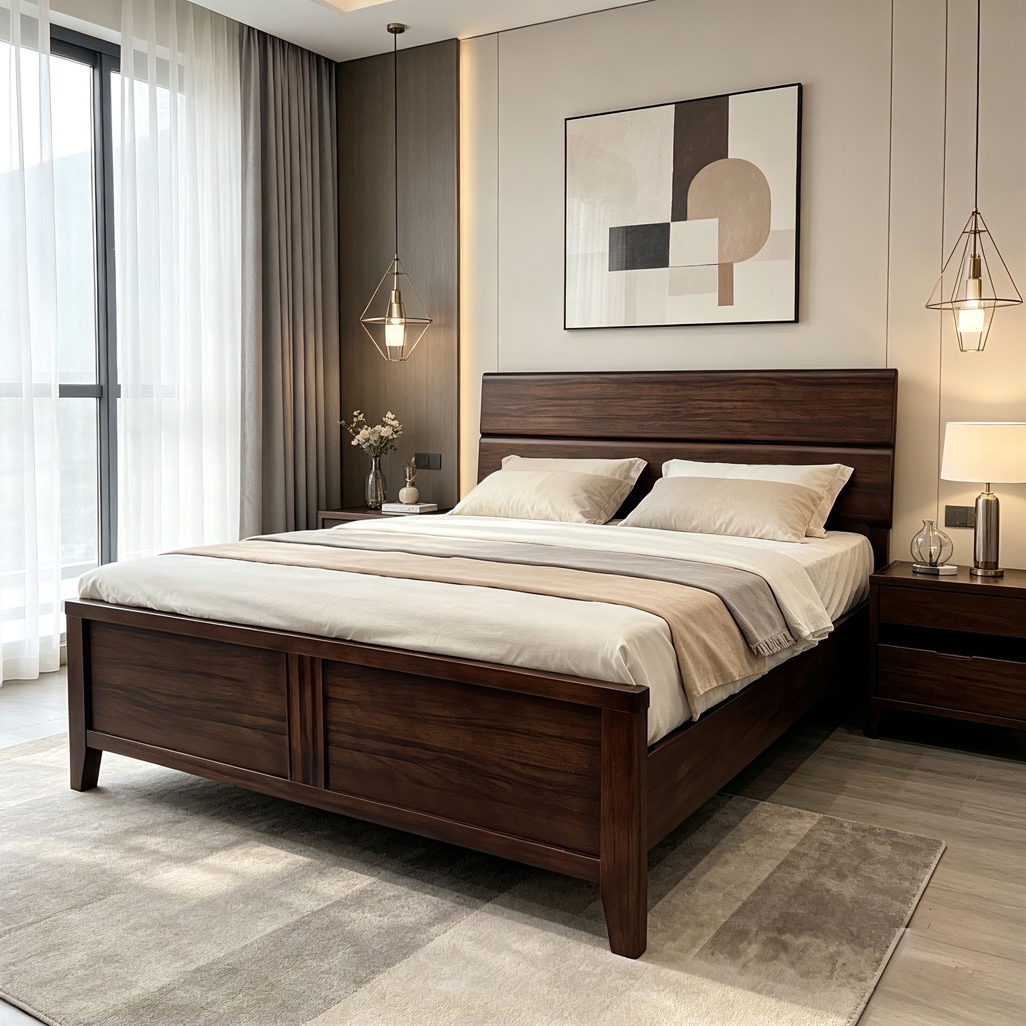 queen solid wood white ash bed queen solid wood white ash bed