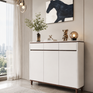 120cm matte grey shoe cabinet – item #ak335