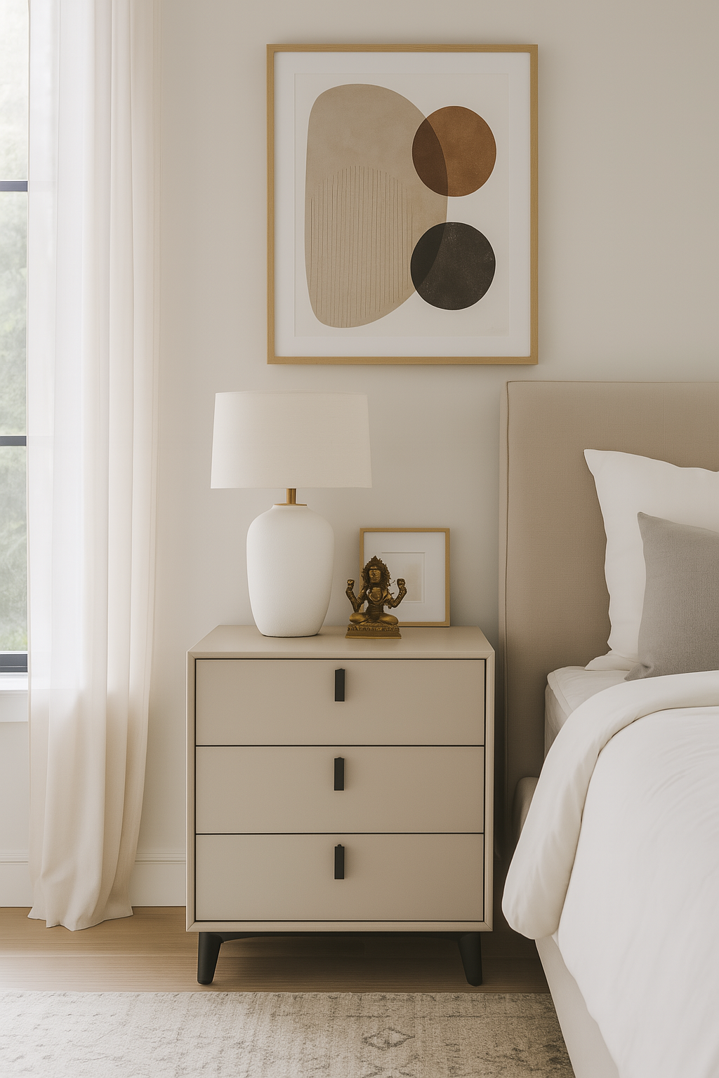 beige leather accent night table item #2239 beige leather accent night table item #2239