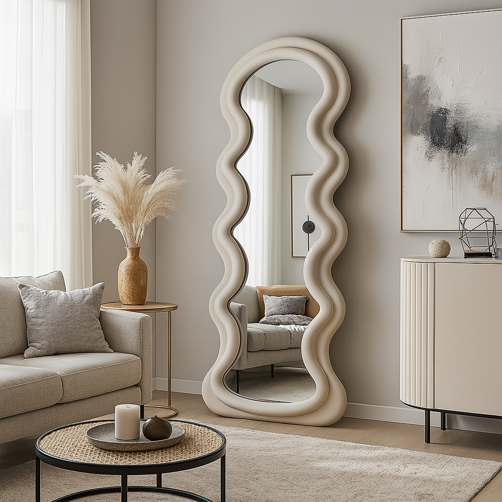 beige full length mirror – item #da beige full length mirror – item #da