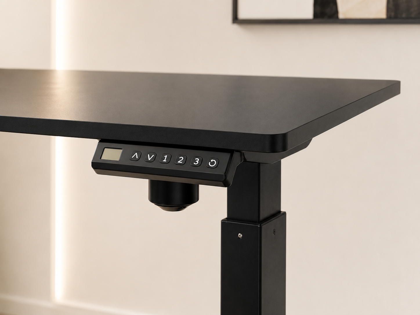 black power adjustable desk – item #tdd 002l black power adjustable desk – item #tdd 002l