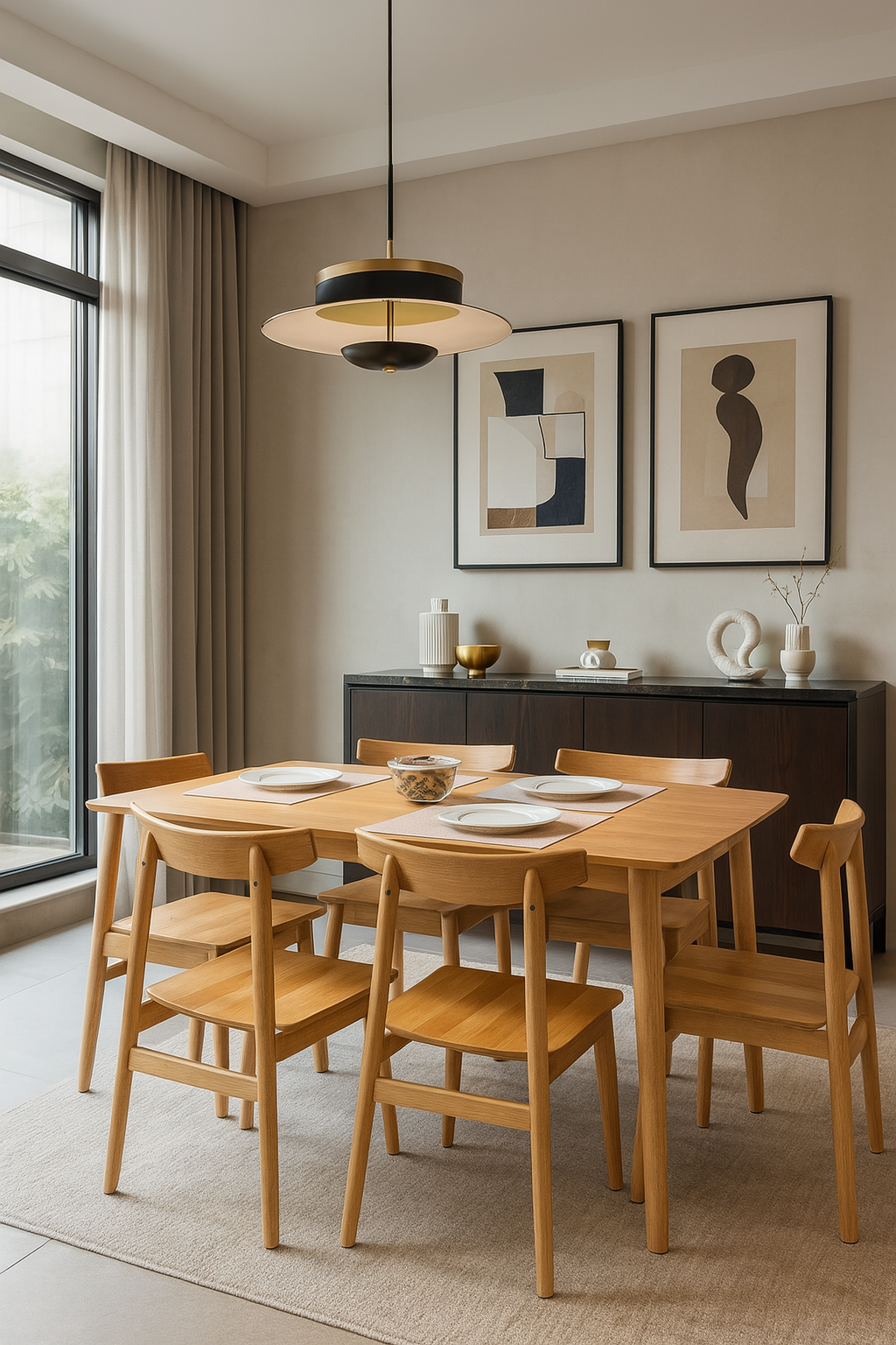rectangular beech wood dining table – nara rectangular beech wood dining table – nara