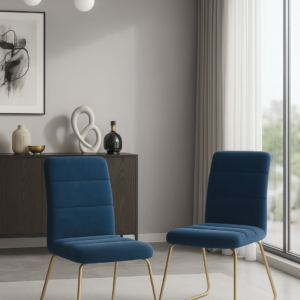 livia velvet dining chair – item #livia