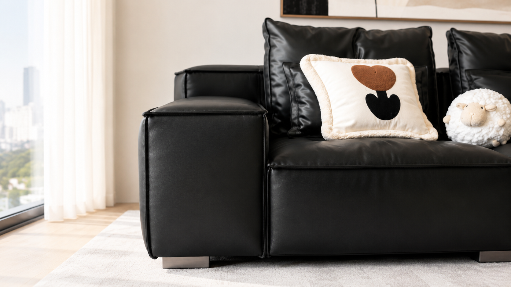tofu eco genuine leather sofa item #a0111 tofu eco genuine leather sofa item #a0111