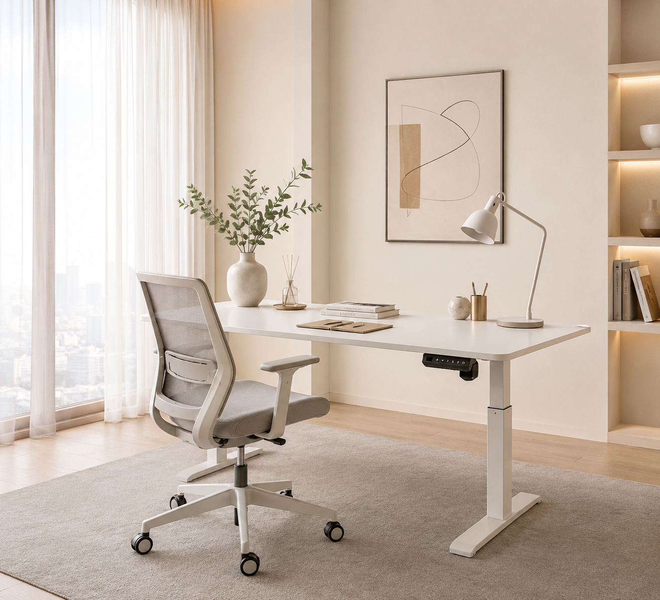 black power adjustable desk – item #tdd 002l black power adjustable desk – item #tdd 002l