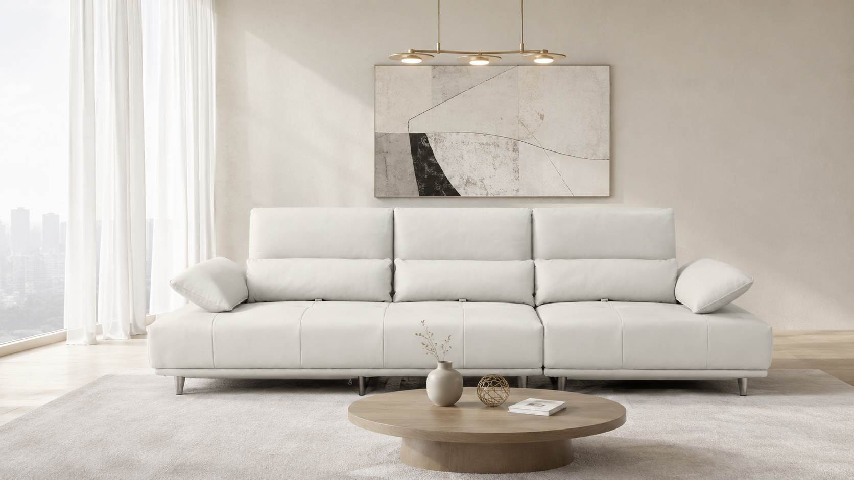 manual pull out eco genuine leather sofa item #503 manual pull out eco genuine leather sofa item #503