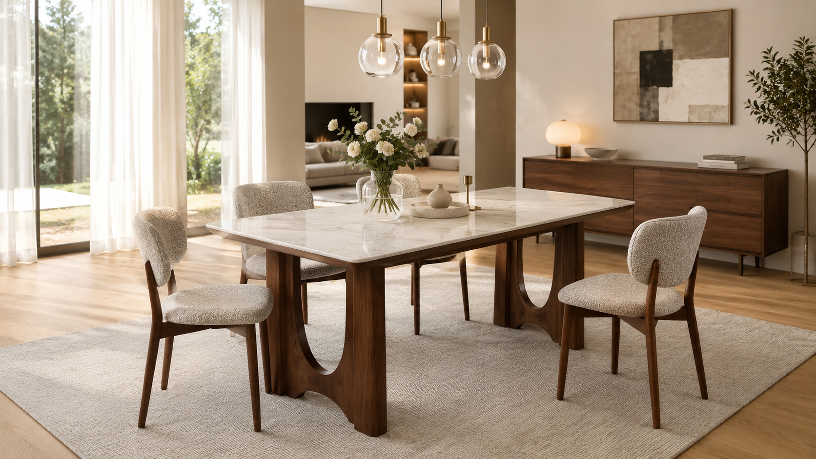 walnut base dining table – item #2635 walnut base dining table – item #2635