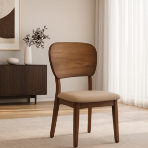 solid wood frame dining chair – item #766