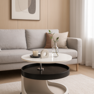 lift top storage side table – item #8062