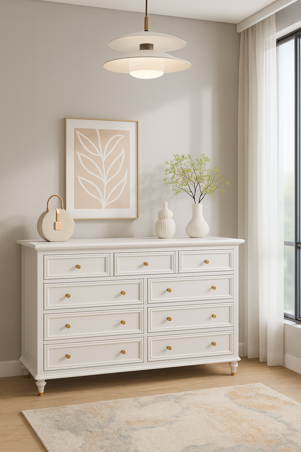 white solid wood 9 drawer dresser item #01 160w white solid wood 9 drawer dresser item #01 160w