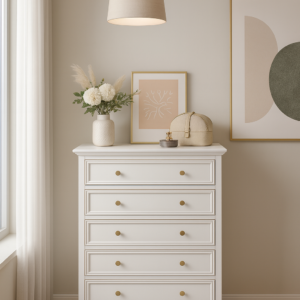 walnut solid wood 6 drawer chest item #01 90wn