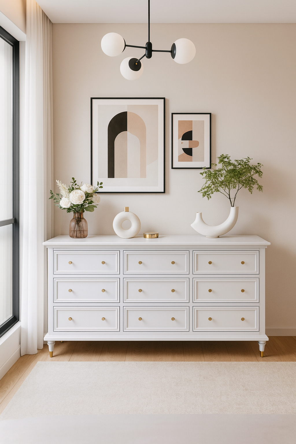 black solid wood low 9 drawer dresser item #01 180b black solid wood low 9 drawer dresser item #01 180b
