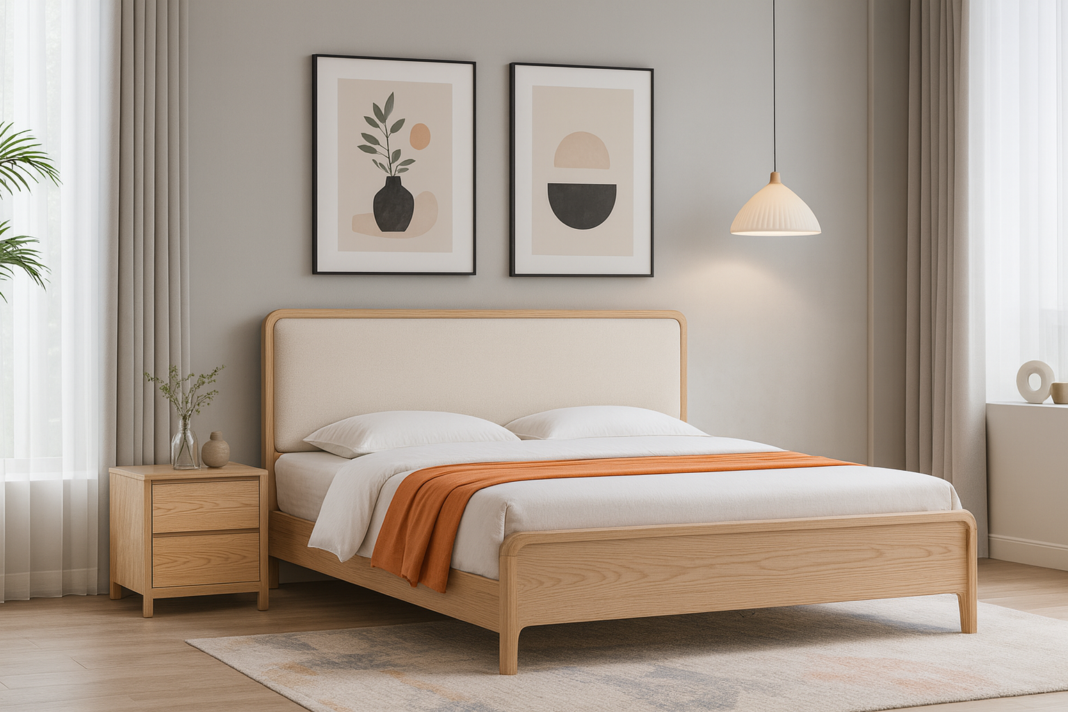 queen solid wood white ash bed queen solid wood white ash bed