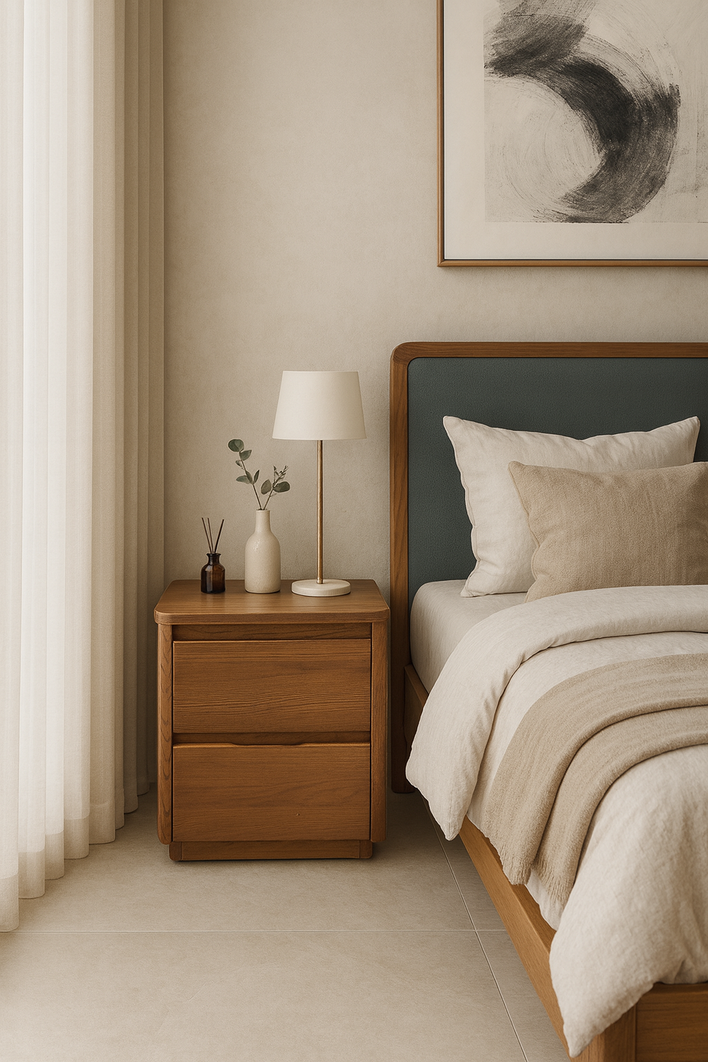 natural solid wood night table item #106 natural solid wood night table item #106