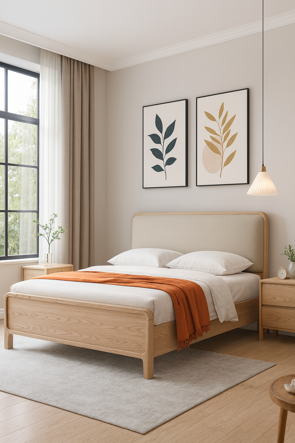 queen solid wood white ash bed queen solid wood white ash bed