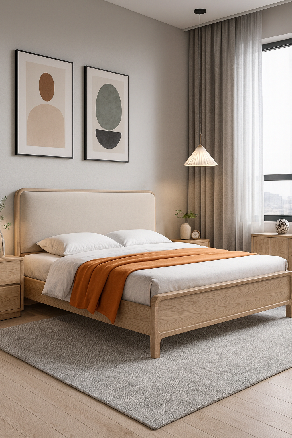 queen solid wood white ash bed queen solid wood white ash bed
