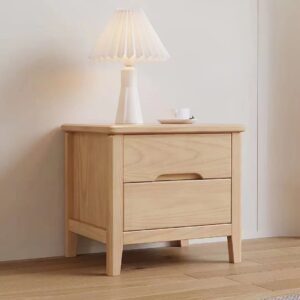 white ash wood night table item #bk11
