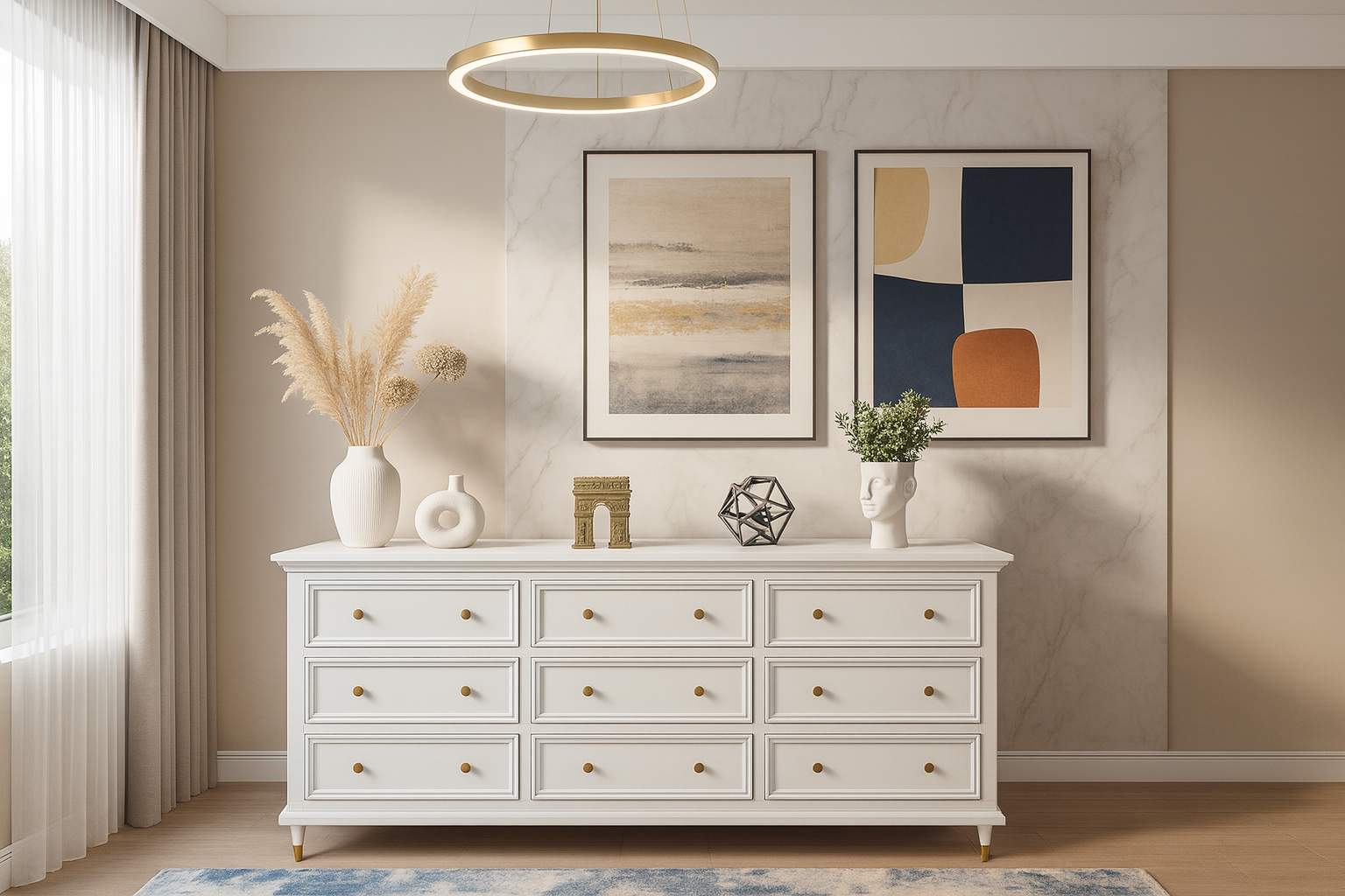black solid wood low 9 drawer dresser item #01 180b black solid wood low 9 drawer dresser item #01 180b