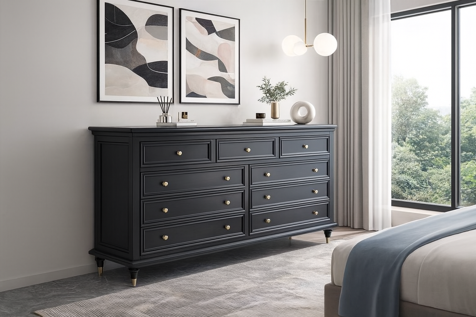 white solid wood 9 drawer dresser item #01 160w white solid wood 9 drawer dresser item #01 160w