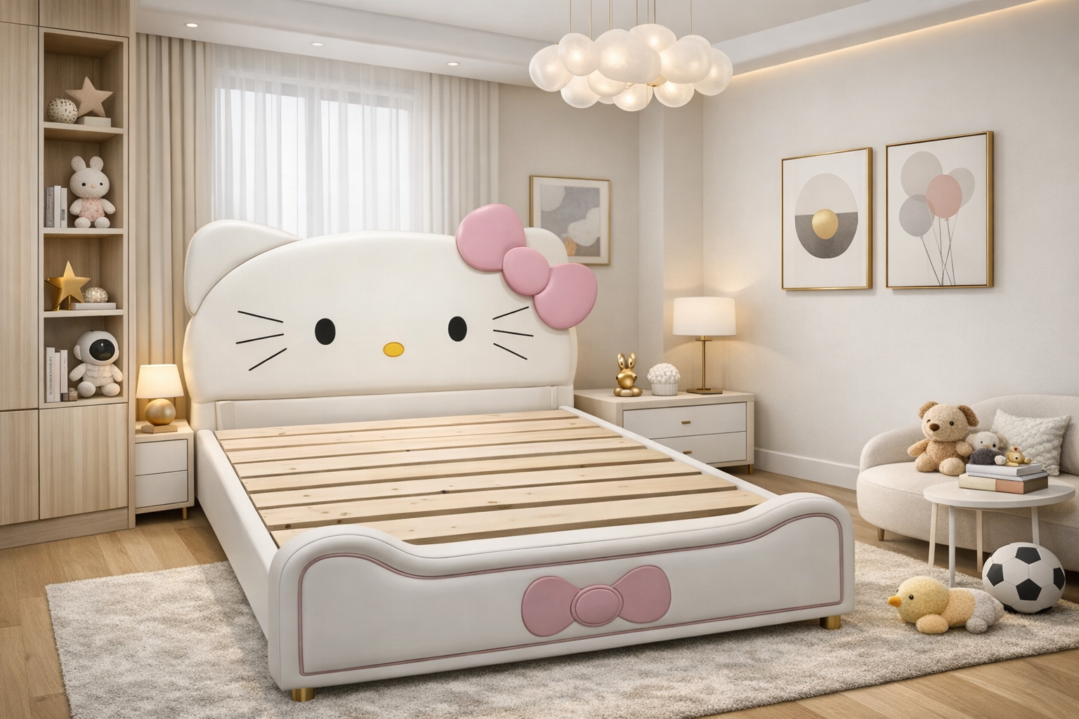 kitty double upholstered bed – item #kt cat kitty double upholstered bed – item #kt cat