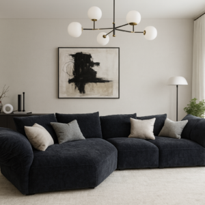petal chenille fabric sofa item #y220
