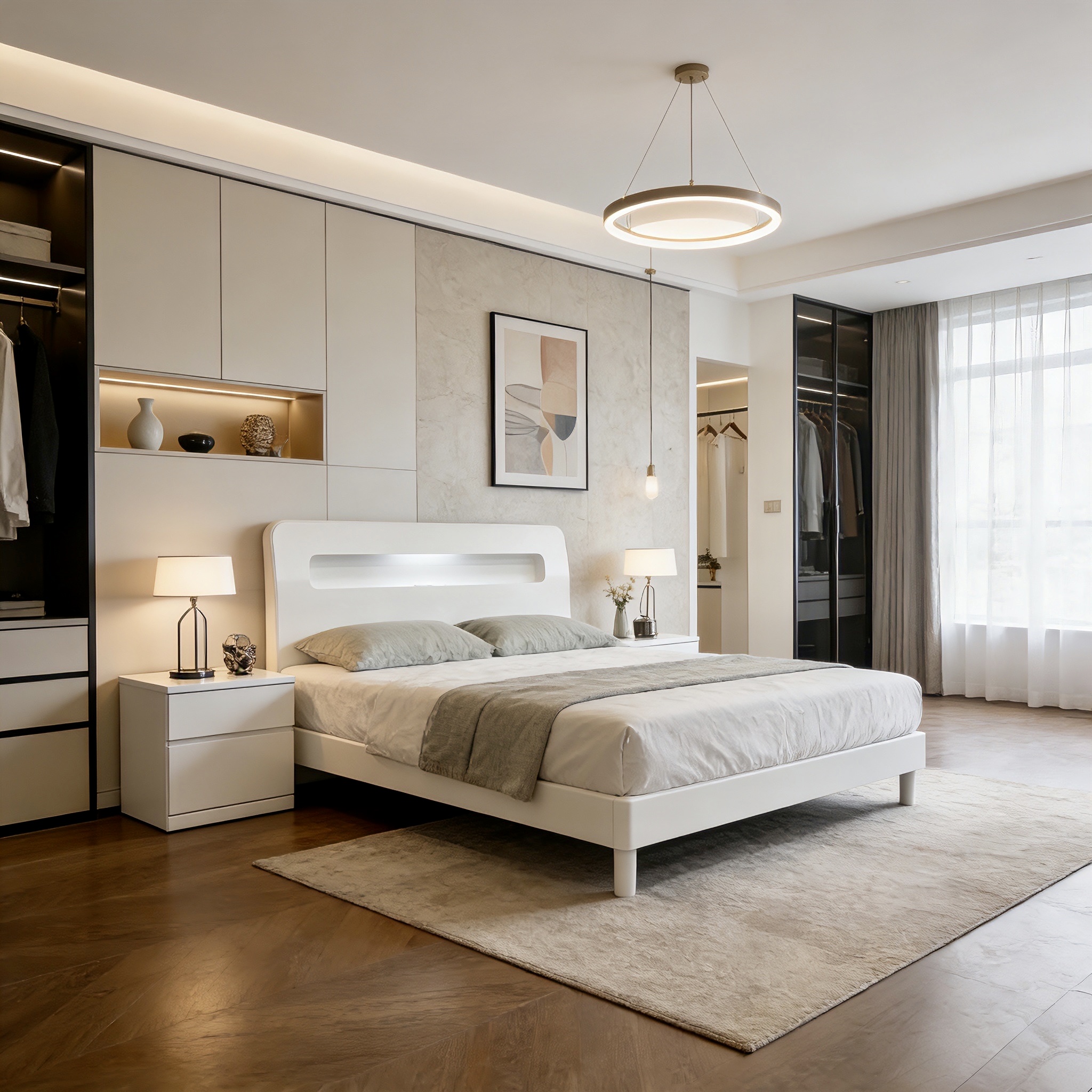 queen alice glossy white bed queen alice glossy white bed