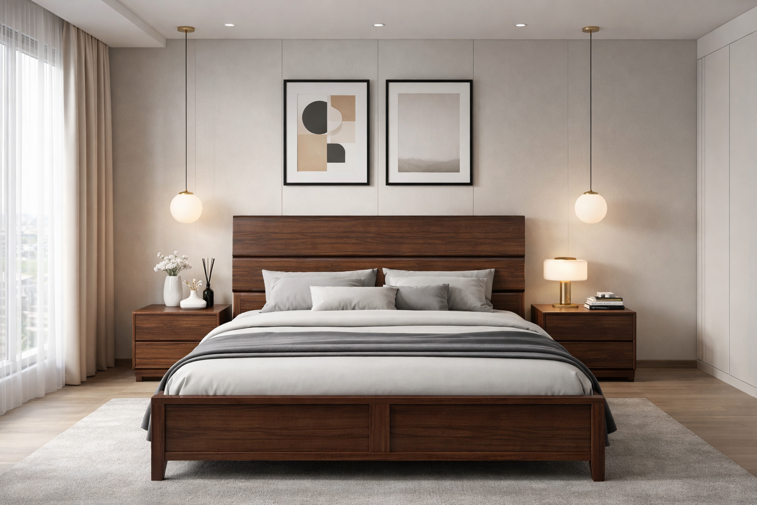 queen solid wood white ash bed queen solid wood white ash bed