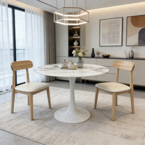 28 inch round sintered stone dining table – item #70