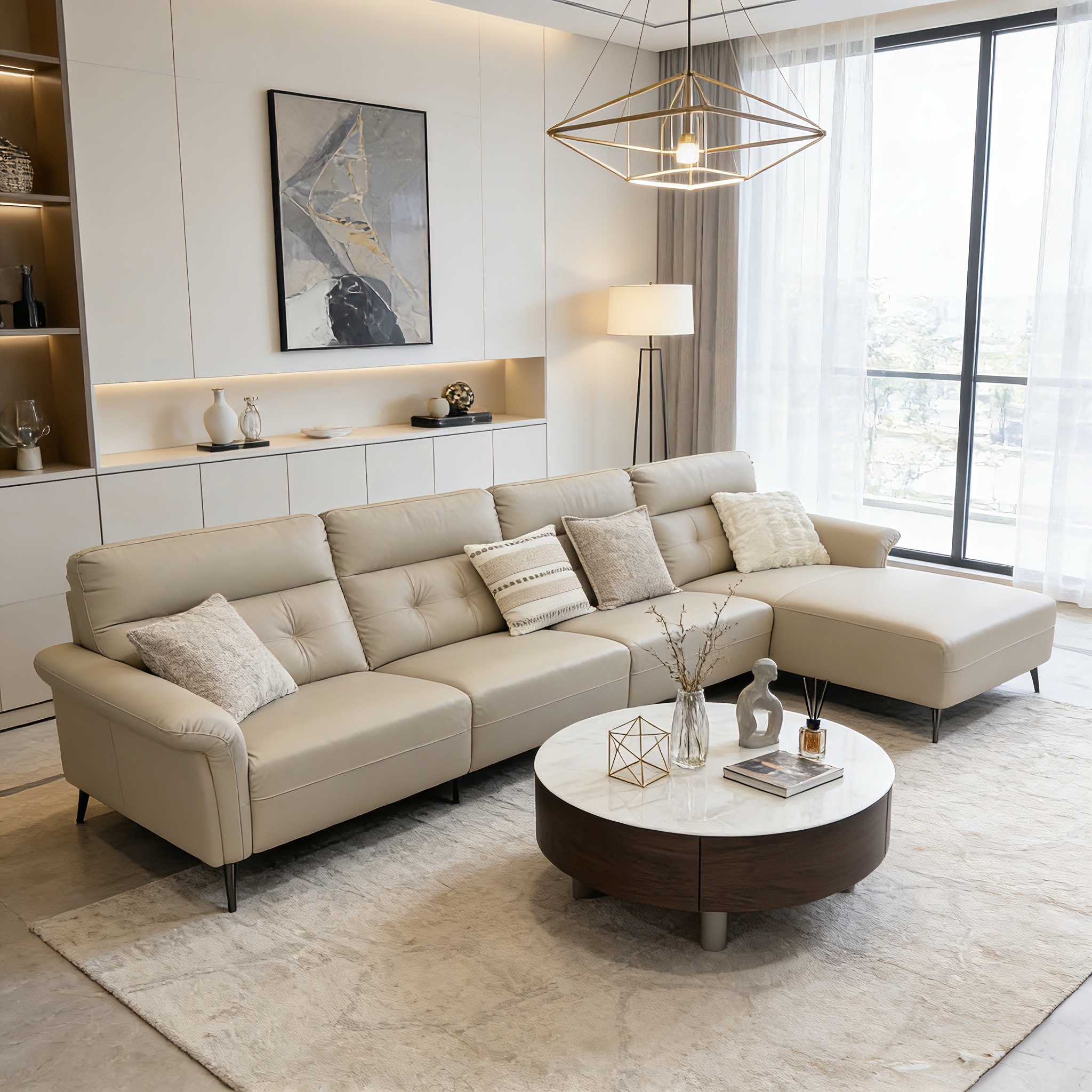 top grain cowhide l shaped sofa item #zm857 338 cm top grain cowhide l shaped sofa item #zm857 338 cm