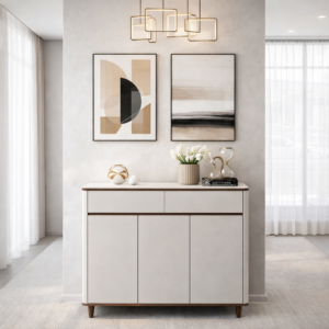 100cm matte grey shoe cabinet – item #ak334