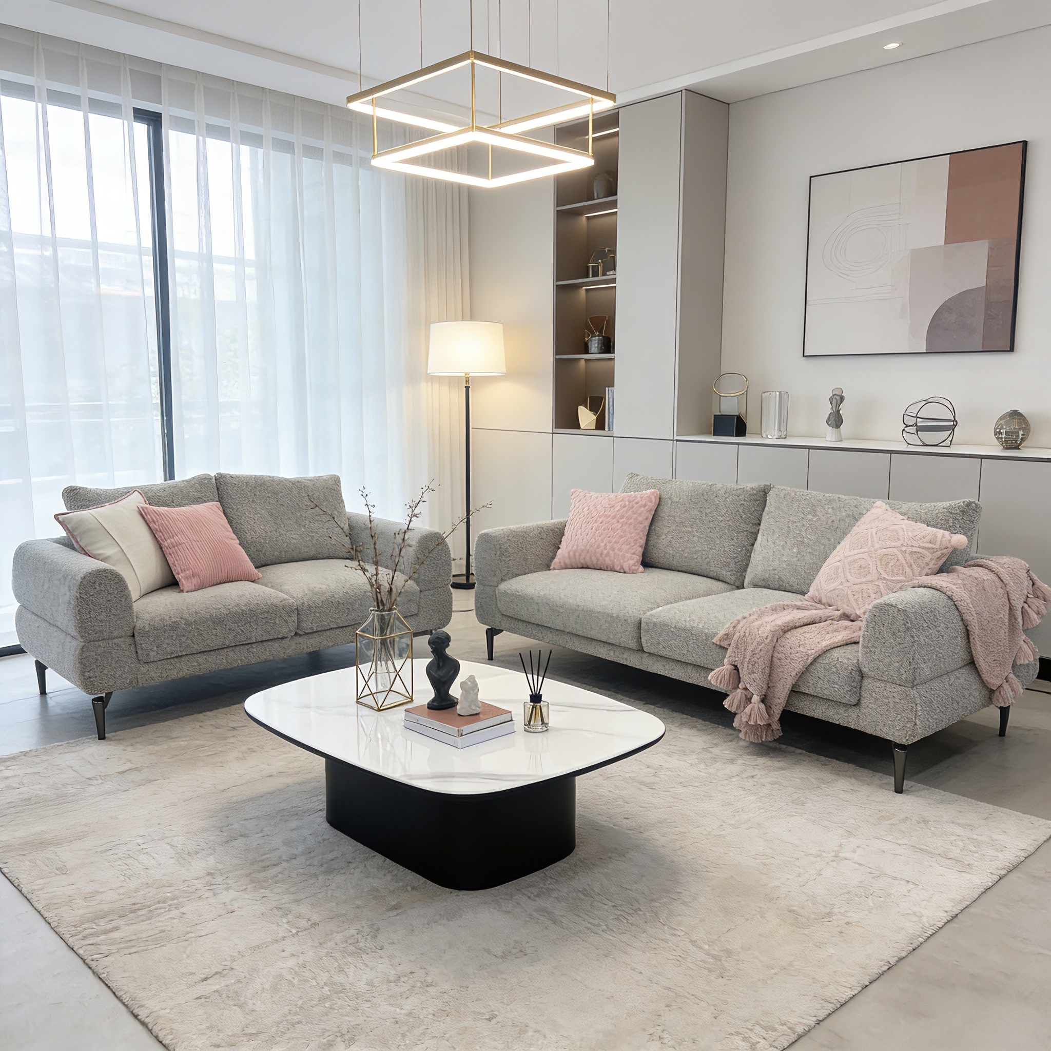 boncle fabric sofa combination item #h24s05 boncle fabric sofa combination item #h24s05