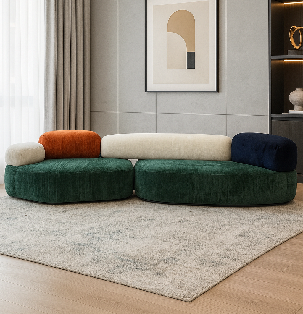 modern pebble rubble chenille sofa item #y235 modern pebble rubble chenille sofa item #y235
