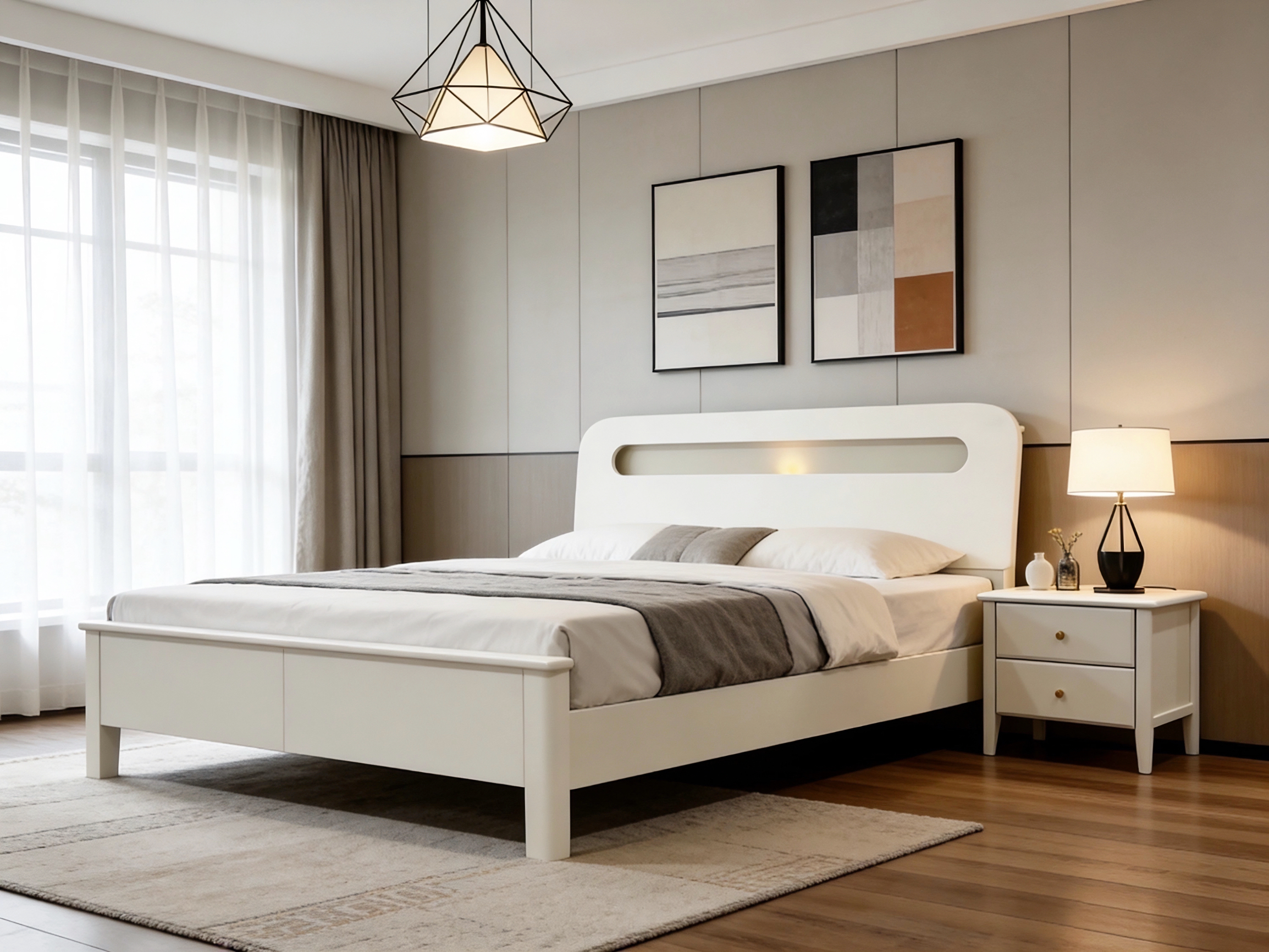 queen solid wood white ash bed queen solid wood white ash bed