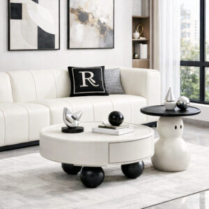 snowman modern 2 piece coffee table set – item #snowman