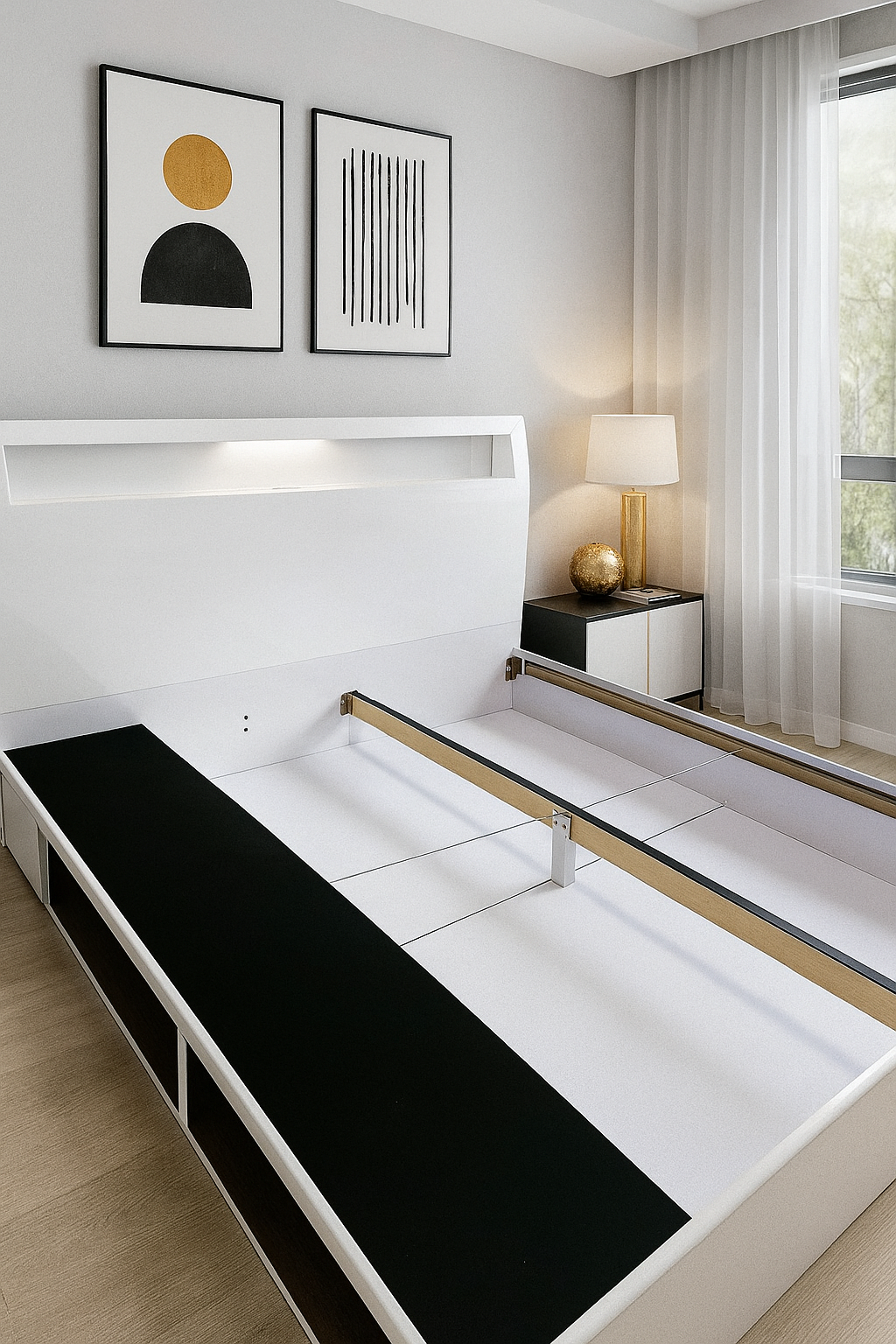 king alice storage bed white king alice storage bed white