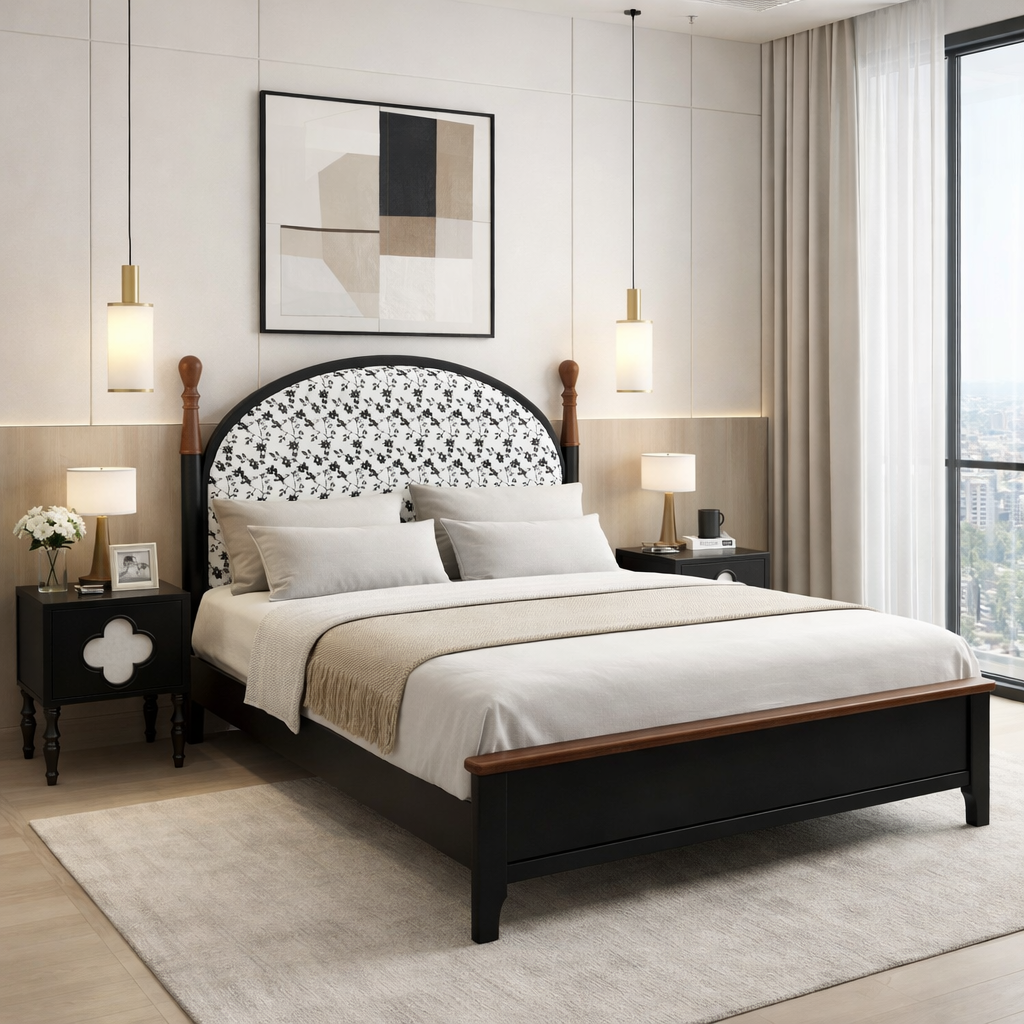 queen solid wood white ash bed queen solid wood white ash bed
