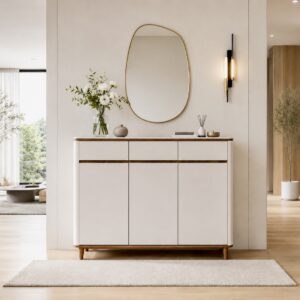 120cm matte grey shoe cabinet – item #ak335