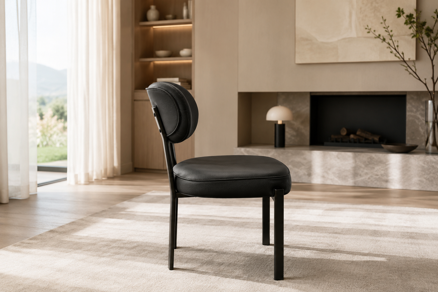 black dining chair – item #t 9 black dining chair – item #t 9