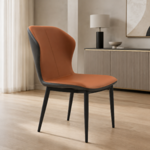 orange dining chair – item #a03 2