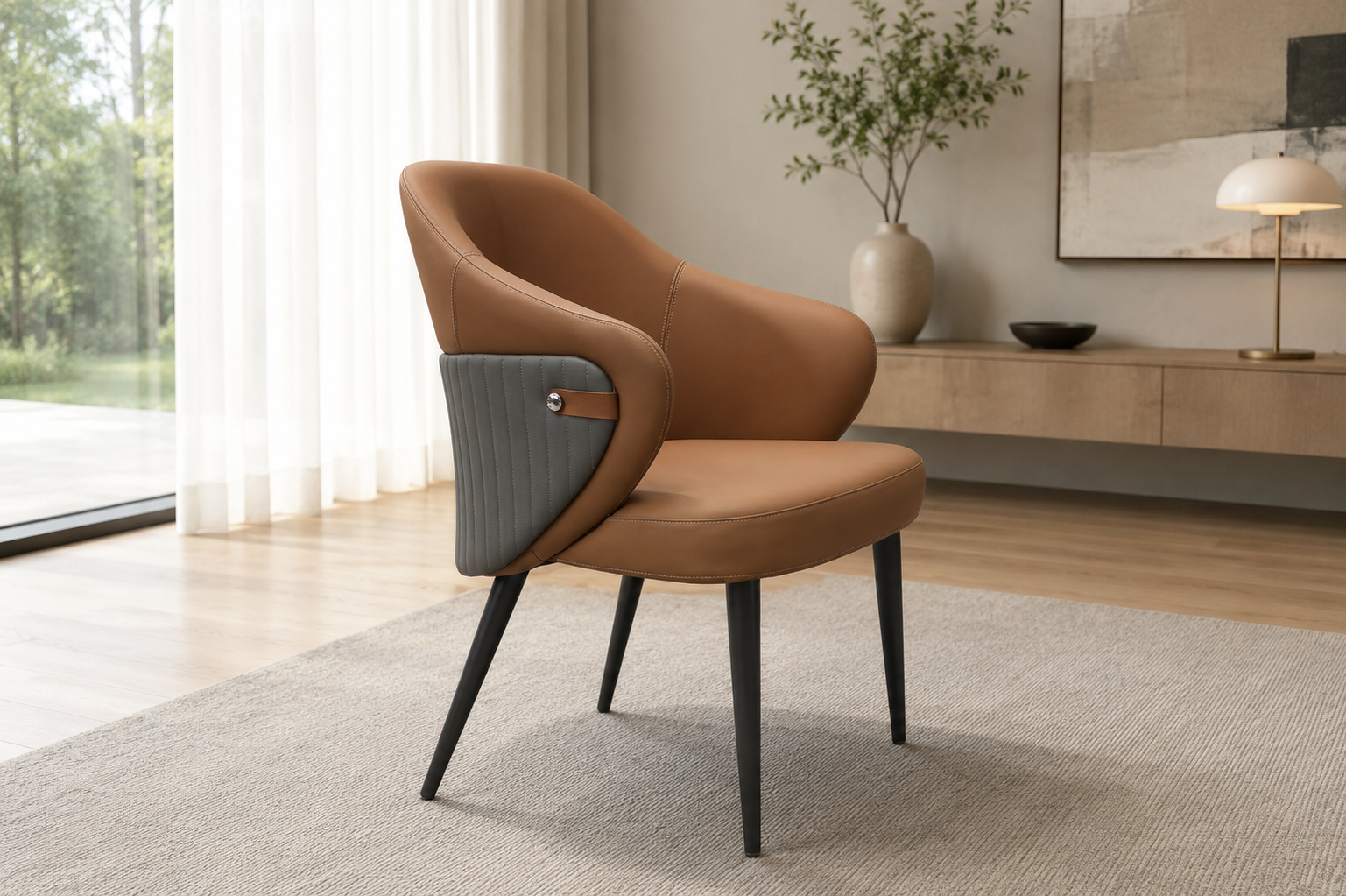 orange dining chair – item #875or orange dining chair – item #875or
