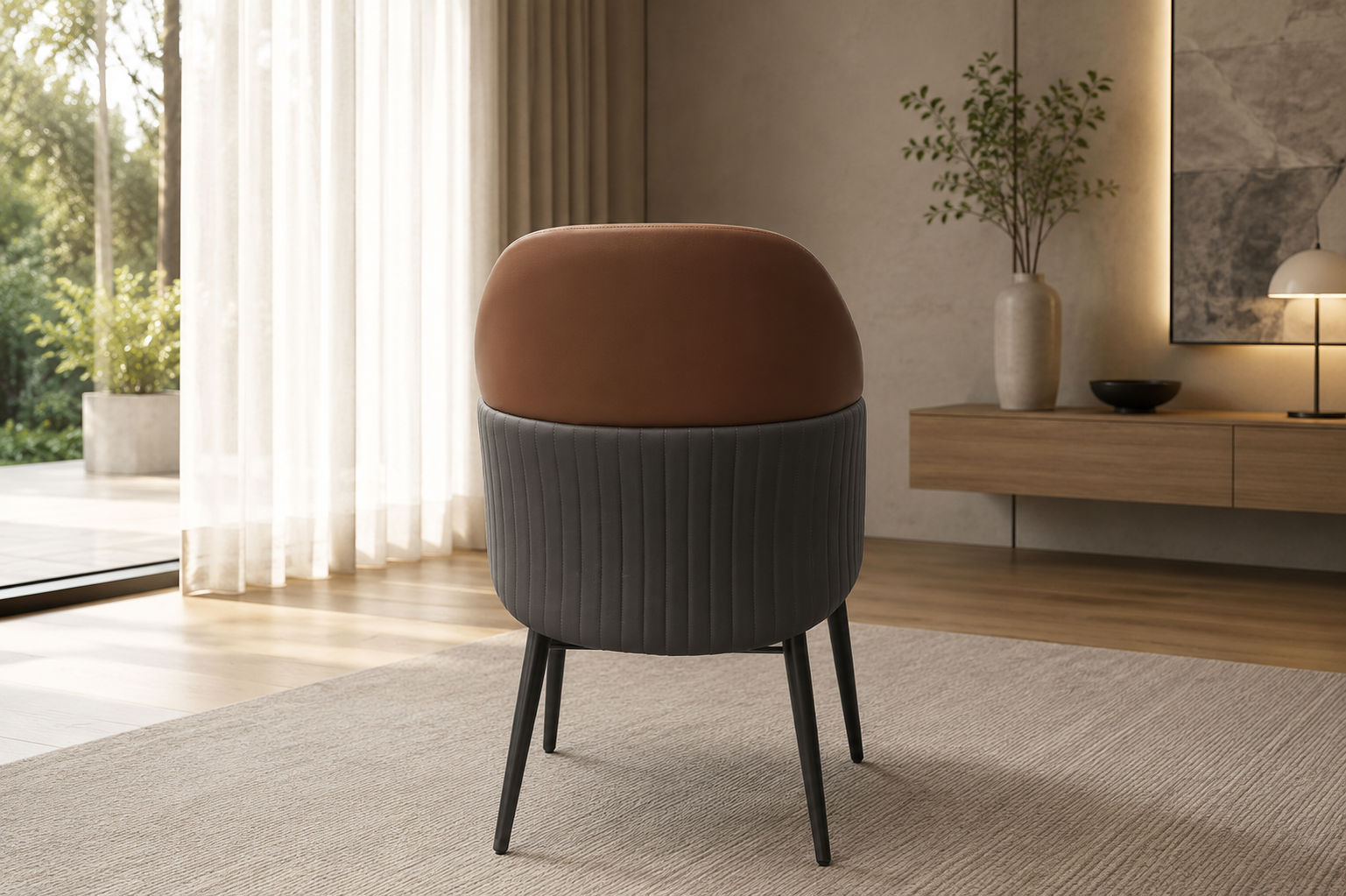 orange dining chair – item #875or orange dining chair – item #875or