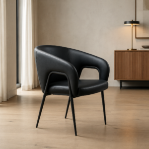 modern performance leather dining chair – item #y251