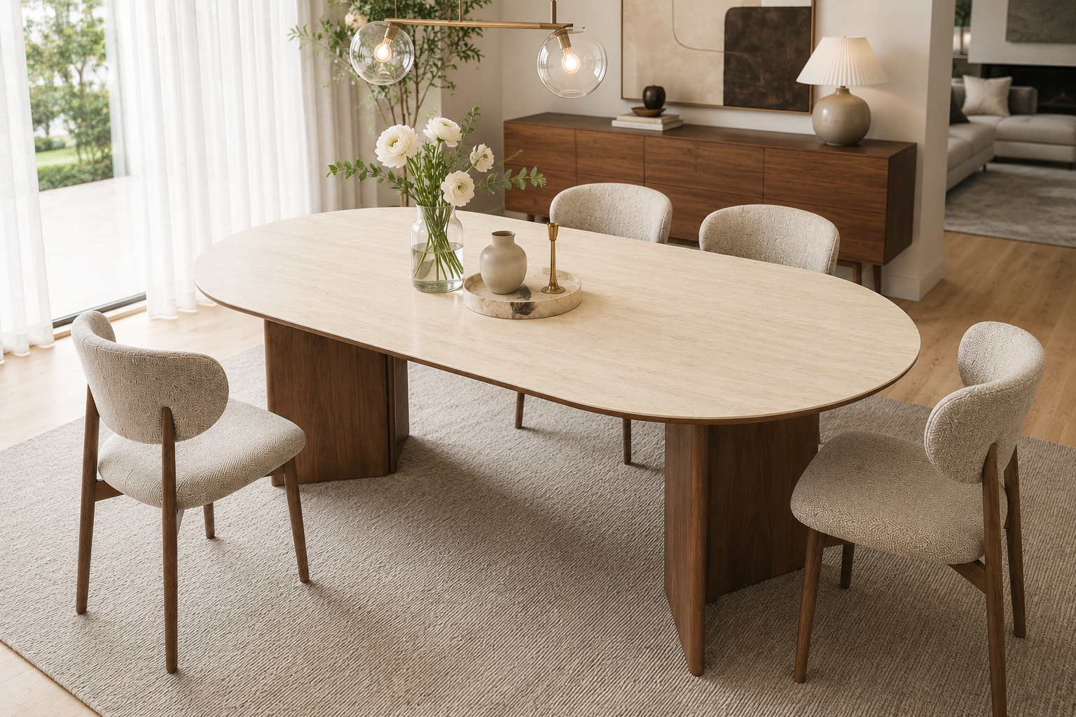 walnut dining table – item #1216 180 walnut dining table – item #1216 180