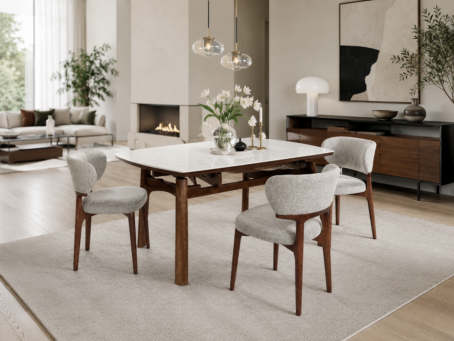 walnut dining table – item #t 162 walnut dining table – item #t 162