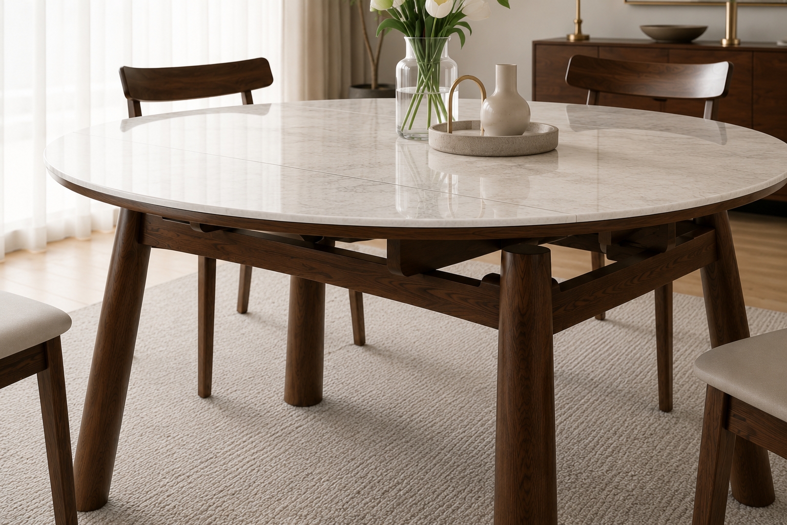 walnut dining table – item #t 162 walnut dining table – item #t 162