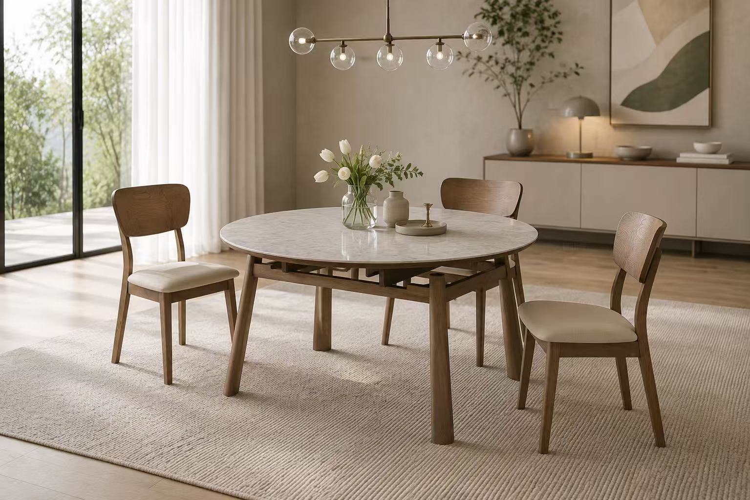 walnut dining table – item #t 162 walnut dining table – item #t 162