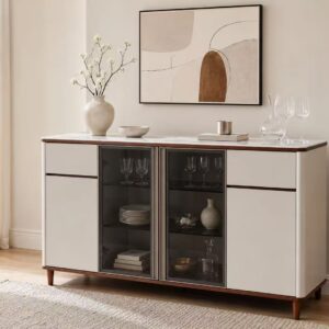 matte grey sideboard – item #ak340